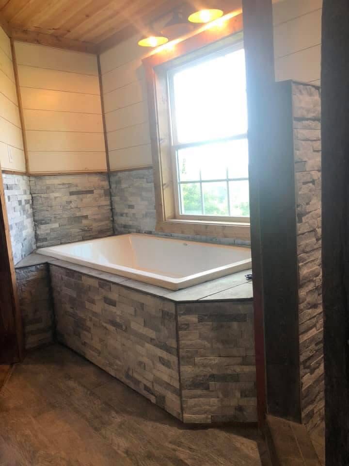 Stone Tile Bathroom