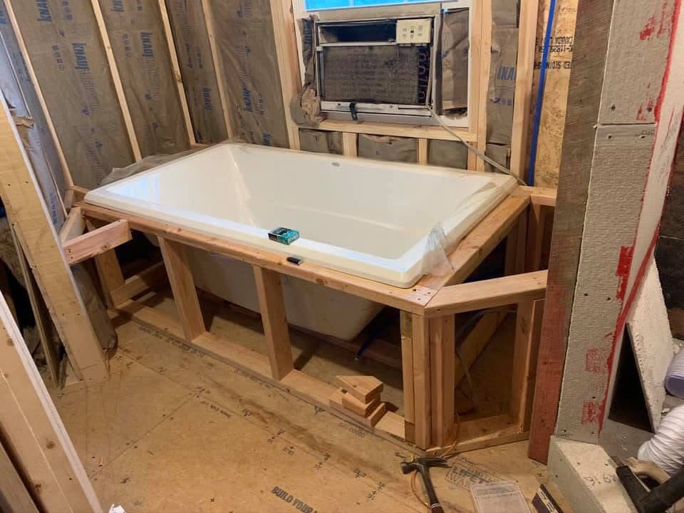Bathroom before