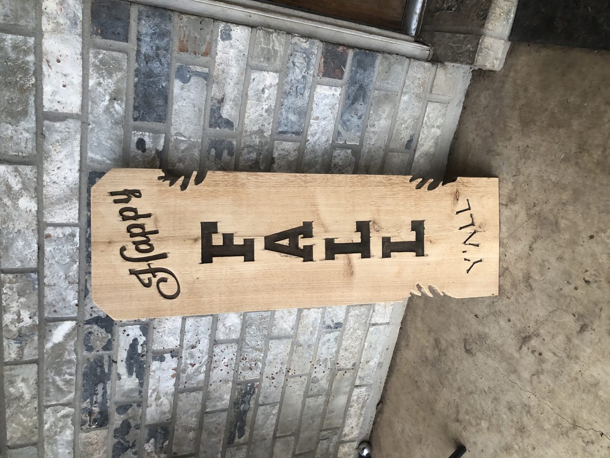 Happy Fall Porch Sign